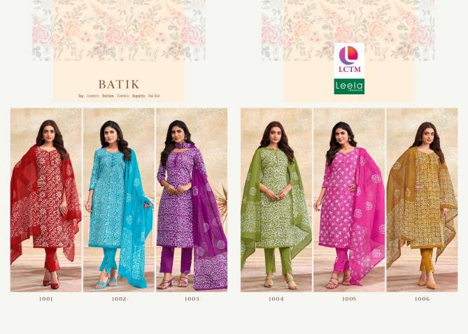 Batik Vol 3 By Leela Cambric Printed Dress Material Wholesale Clothing Suppliers In India